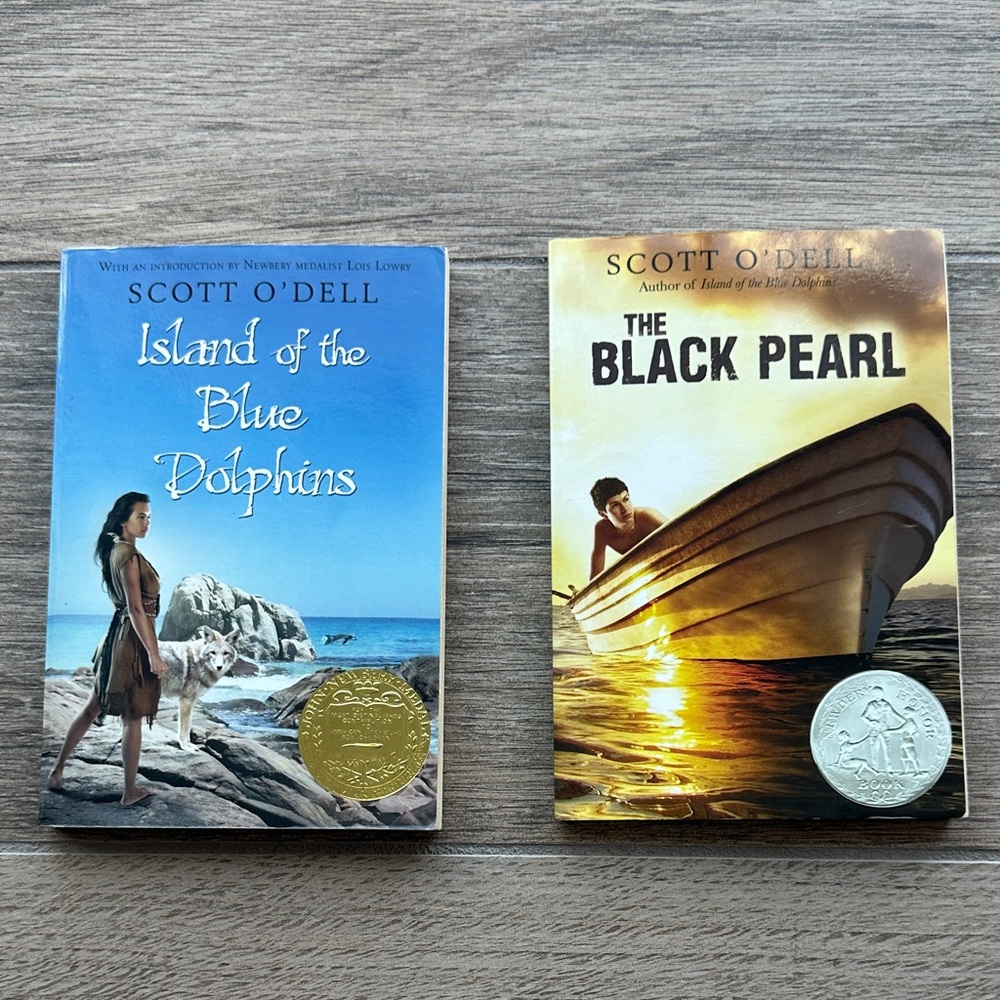 Island of the Blue Dolphins and The Black Pearl Books